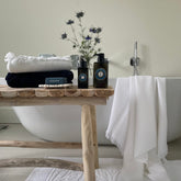 Hand towel, white
